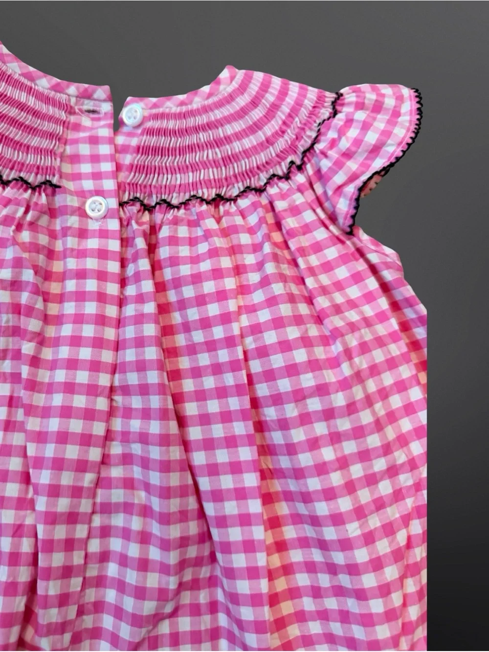 🎀 Classic Whimsy Minnie Mouse Gingham Dress | 2T